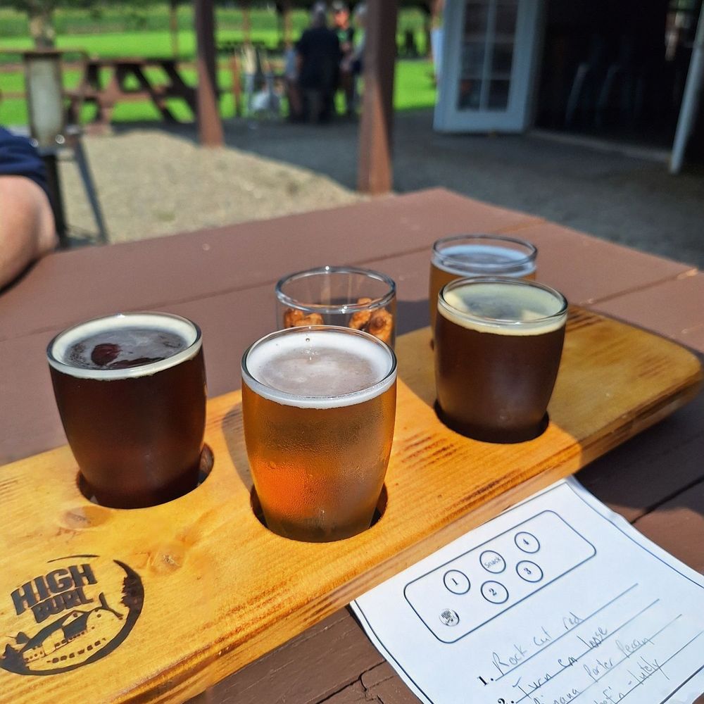 High Burl Brewery - Flight - Breweries Near Me - Burlington Flats, New York High Burl Brewery - Flight - Breweries Near Me - Burlington Flats, New York