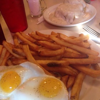 Rodeo Coffee Shop - 2 eggs with delicious fries and biscuits and gravy - Breakfast & Brunch Near Me - Clovis, California Rodeo Coffee Shop - 2 eggs with delicious fries and biscuits and gravy - Breakfast & Brunch Near Me - Clovis, California