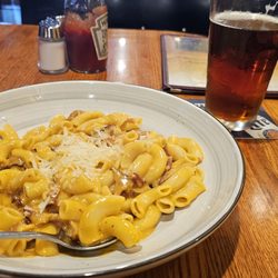 McGivney's Sports Bar & Grill - The "new" mac n cheese. Bigger, overcooked pasta, less flavor smaller portion, still okay.