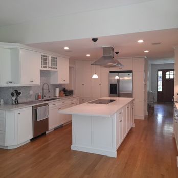 Allston Contractors - a clean kitchen with white cabinets - General Contractors Near Me - Boston, Massachusetts