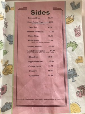 Menu photo 5 Dee'S 50'S Place Barberton, OH