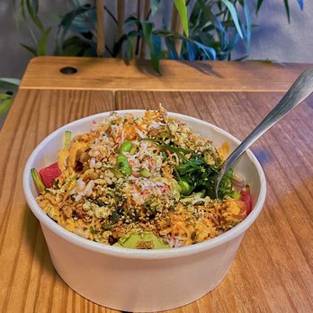 Kokoroll Cafe - Build Your Own 3 Scoops Poke Bowl - Sushi Bars Near Me - Los Angeles, California Kokoroll Cafe - Build Your Own 3 Scoops Poke Bowl - Sushi Bars Near Me - Los Angeles, California