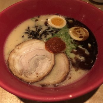IPPUDO Westside - Kamari Modern with Nitamago Soft Boiled Egg - Ramen Near Me - New York, New York IPPUDO Westside - Kamari Modern with Nitamago Soft Boiled Egg - Ramen Near Me - New York, New York