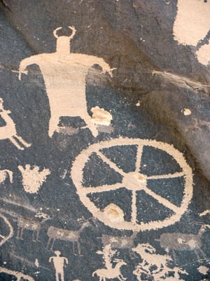 Newspaper Rock State Historical Monument by null