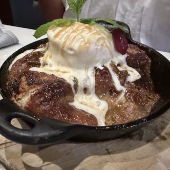 Hungry's - Bread pudding with ice cream - New American Near Me - Houston, Texas Hungry's - Bread pudding with ice cream - New American Near Me - Houston, Texas