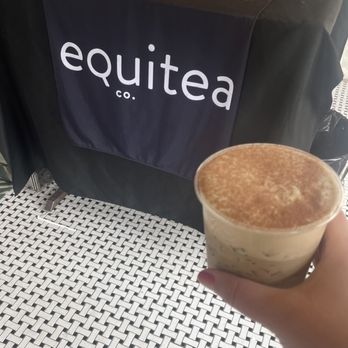 Equitea - Hojicha Latte - Coffee & Tea Near Me - Baltimore, Maryland