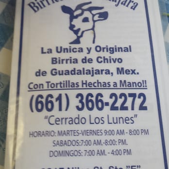 Birrieria Guadalajara - Mexican Near Me - Bakersfield, California Birrieria Guadalajara - Mexican Near Me - Bakersfield, California