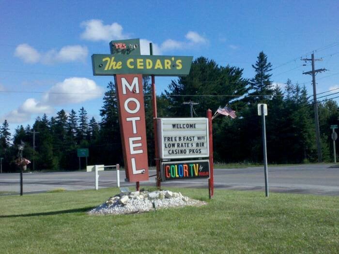 CEDARS MOTEL 2040 Business Loop 75, Saint Ignace, Michigan Hotels Phone Number Yelp