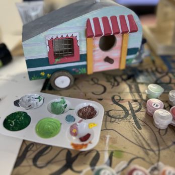 Art Spot - Craft Making - Bird House - Art Classes Near Me - Nobleton, Ontario