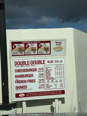 Menu photo 2 In-N-Out Burger Rohnert Park, CA Menu photo 2 In-N-Out Burger Rohnert Park, CA