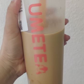 Ume Tea - Black sugar mochi milk tea. - Coffee & Tea Near Me - Cupertino, California