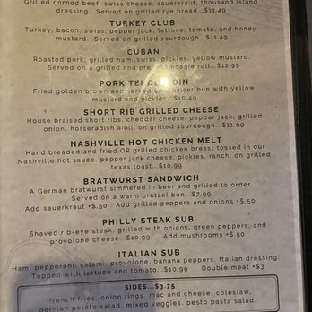 Plank's Bier Garten - Menu - Bars Near Me - Columbus, Ohio