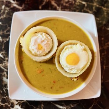 Arelita - Sopa de Chicharos (Cuban Split Pea Soup) w/ Fried egg on rice. So friggin' good can't stop thinking about it. - Juice Bars & Smoothies Near Me - Colorado Springs, Colorado Arelita - Sopa de Chicharos (Cuban Split Pea Soup) w/ Fried egg on rice. So friggin' good can't stop thinking about it. - Juice Bars & Smoothies Near Me - Colorado Springs, Colorado