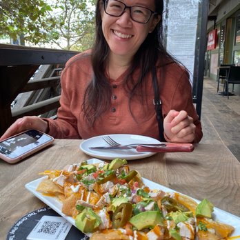Eureka! - Grilled Chicken Nachos - Burgers Near Me - Claremont, California Eureka! - Grilled Chicken Nachos - Burgers Near Me - Claremont, California