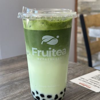 Fruitea Refreshers - Melon matcha - Bubble Tea Near Me - San Jose, California Fruitea Refreshers - Melon matcha - Bubble Tea Near Me - San Jose, California