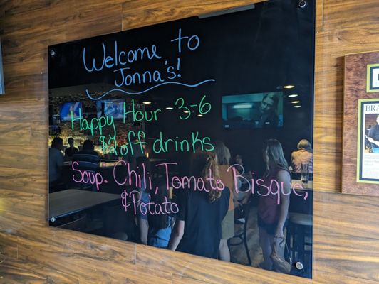 Menu photo 3 Jonna's Bar And Grill Howell, MI