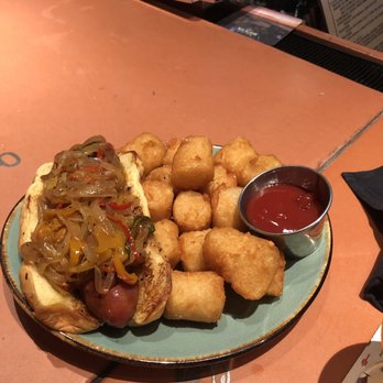 ChurchKey - Half roast sandwhich (note the tator tots ) - New American Near Me - Washington, DC, District of Columbia ChurchKey - Half roast sandwhich (note the tator tots ) - New American Near Me - Washington, DC, District of Columbia