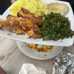 Chicken Kebab Plate