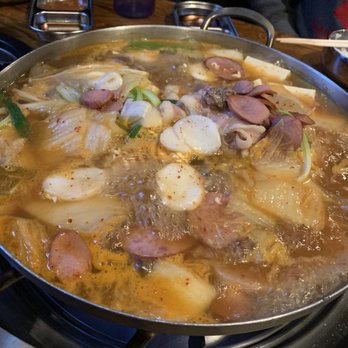 Jongro BBQ - Sausage stew - Korean Near Me - New York, New York Jongro BBQ - Sausage stew - Korean Near Me - New York, New York