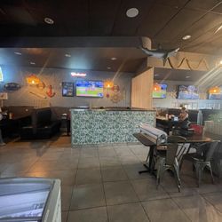 Seafood and Crawfish - Inside. They remodeled the inside and it looks amazing!!! Waiting for my Order to go