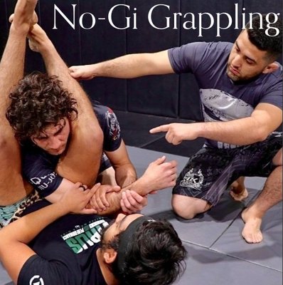 No-Gi Grappling - Traditionally, Jiu Jitsu is trained in a Gi. However, we have experienced a huge popularity of No-Gi grappling due to different events (such as ADCC, Who’s Number One, EBI) as well as Mixed Martial Arts. Training in both compliment each other, as well as gives more comprehension of the art. Whether your goal is to compete, defend yourself, or just get healthy, no-gi training has its distinct benefits.
This class requires the following:
Athletic shorts (no zippers), t-shirt or rash guard. No-Gi Grappling - Traditionally, Jiu Jitsu is trained in a Gi. However, we have experienced a huge popularity of No-Gi grappling due to different events (such as ADCC, Who’s Number One, EBI) as well as Mixed Martial Arts. Training in both compliment each other, as well as gives more comprehension of the art. Whether your goal is to compete, defend yourself, or just get healthy, no-gi training has its distinct benefits.
This class requires the following:
Athletic shorts (no zippers), t-shirt or rash guard.