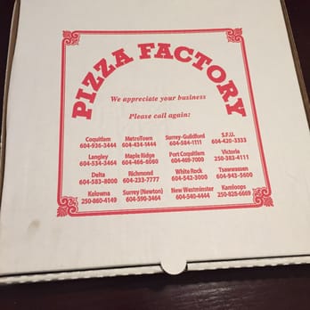 Pizza Factory - Pizza Near Me - Richmond, British Columbia Pizza Factory - Pizza Near Me - Richmond, British Columbia