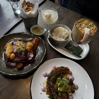La Mar - Lomo Saltado, Pulpo Anticuchero, Leche de Tigre, & Lychee Picchu - Latin American Near Me - San Francisco, California La Mar - Lomo Saltado, Pulpo Anticuchero, Leche de Tigre, & Lychee Picchu - Latin American Near Me - San Francisco, California