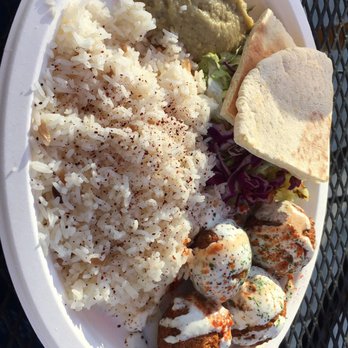 Extreme Hummus - Falafel platter - Mediterranean Near Me - Citrus Heights, California