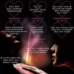 Secrets of Rockford - Valentine's Day is coming up! Don't miss the best sales of the year!!!