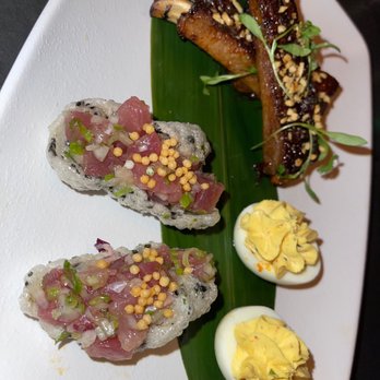 Here Kitty Kitty - Pu pu platter perfect for 2 to share since you get 2 of everything - Speakeasies Near Me - Las Vegas, Nevada Here Kitty Kitty - Pu pu platter perfect for 2 to share since you get 2 of everything - Speakeasies Near Me - Las Vegas, Nevada