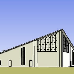 Living Waters Christian Community - 3D Rendering of the church