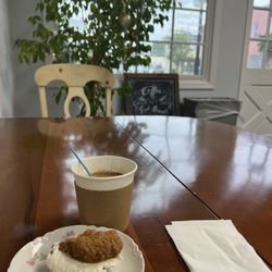 Indigo Bakery - Best coffee and pastry in town! Absolutely, the most amazing and kind group of women work there I highly recommend.