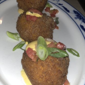 FINKA Table & Tap - Arroz con pollo fried balls - Asian Fusion Near Me - Miami, Florida FINKA Table & Tap - Arroz con pollo fried balls - Asian Fusion Near Me - Miami, Florida