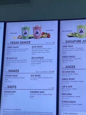 Menu photo 6 JOE & THE JUICE Miami Beach, FL