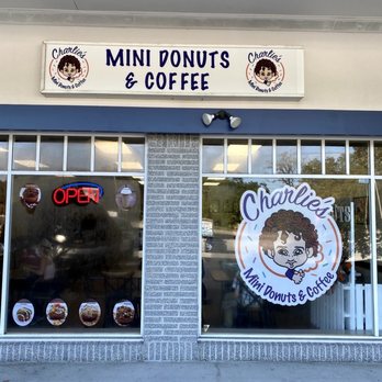 Charlie's Mini Donuts & Coffee - outside - Donuts Near Me - Lakeland, Florida Charlie's Mini Donuts & Coffee - outside - Donuts Near Me - Lakeland, Florida