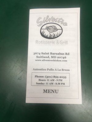 Silvestre Chicken 3674 Saint Barnabas Rd Suitland Md Restaurants Mapquest