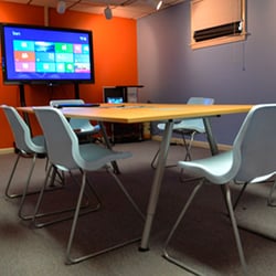 Pacer Studios - Our conference room with SmartBoard