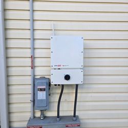 The SolarGuy - Inverter replacement, bad critter guard removal ,nest removal , new critter guard installed , roof leak repairs, panel and gutter wash.