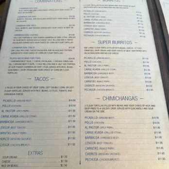 La Hacienda de Roselle - April 2024 menu - Mexican Near Me - Roselle, Illinois