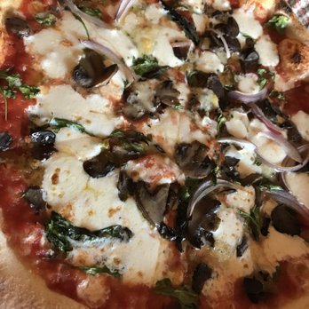 Brick Fire Tavern - Veggie Monster pizza - top view - Pizza Near Me - Honolulu, Hawaii Brick Fire Tavern - Veggie Monster pizza - top view - Pizza Near Me - Honolulu, Hawaii