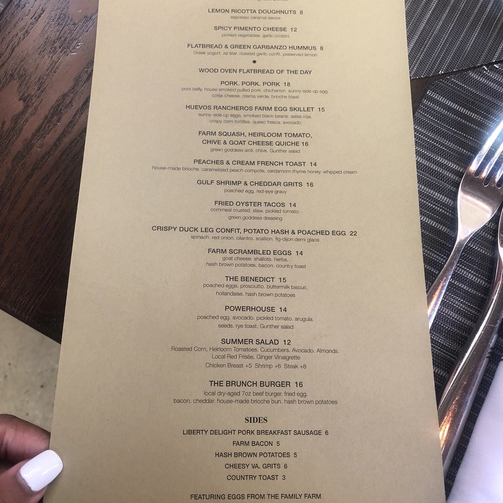 Gunther & Co - Menu - Seafood Near Me - Baltimore, Maryland