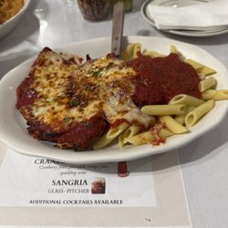 Pazza Luna Restaurant & Pizzeria - Chicken parmigiana