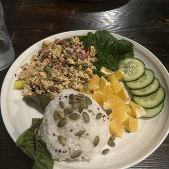 The Plot - Thai chicken larb - Vegan Near Me - Oceanside, California