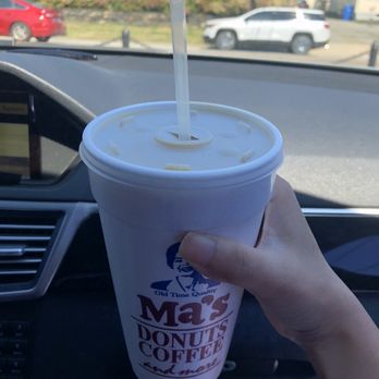 Ma's Donuts and More - Medium ice coffee - Donuts Near Me - Middletown, Rhode Island Ma's Donuts and More - Medium ice coffee - Donuts Near Me - Middletown, Rhode Island