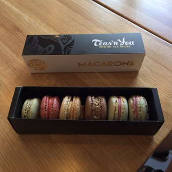 Teas'n You - Macaroons! Pistachio, red velvet, Cinnamon Toast Crunch, ferrero rocher, 2 unicorn (cake batter) - Bubble Tea Near Me - Vienna, Virginia