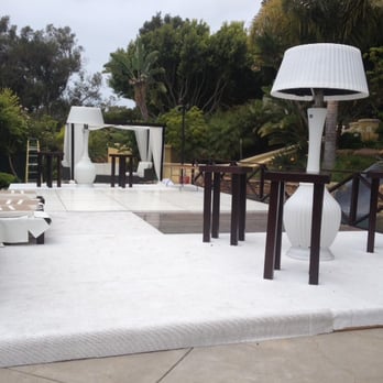 Plexi Glass Dance Floor Swimming Pool Cover Rental Los Angeles San