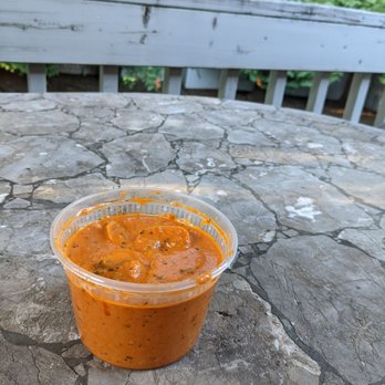Claypit Cuisine - Ordered Tomato Butter Chicken Specialty Dinner for $19.99 and this is what I get. Only 4 pieces of chicken inside. Won't return. - Indian Near Me - Mill Creek, Washington