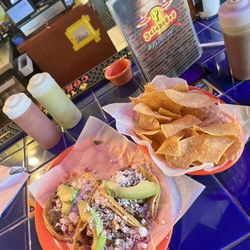 Jalapeño's - Clarkston - Steak tacos! W Chips