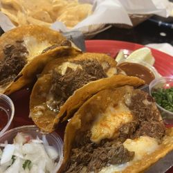 D' ABOLENGO MEXICAN CUISINE - The Birria tacos were amazing!