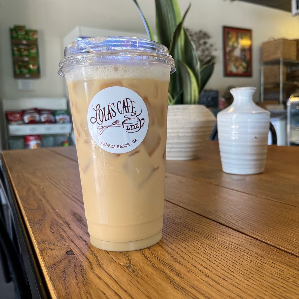 Lola's Cafe - Iced Lavender London Fog - Coffee & Tea Near Me - Ladera Ranch, California